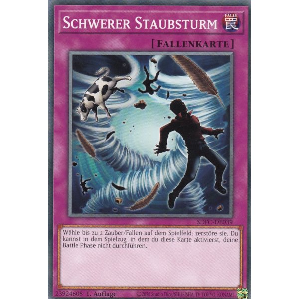 Schwerer Staubsturm SDFC-DE039