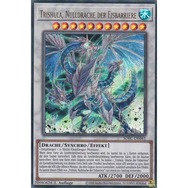 Trishula, Nulldrache der Eisbarriere SDFC-DE041