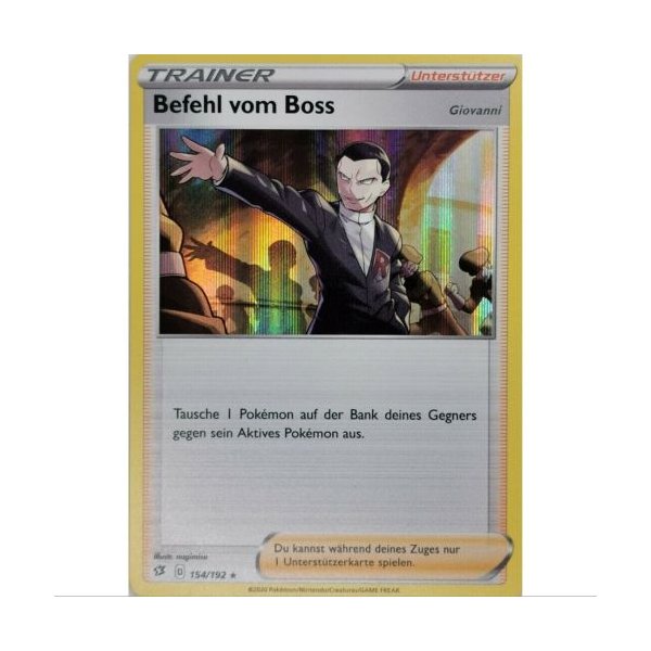 Befehl vom Boss 154/192 HOLO