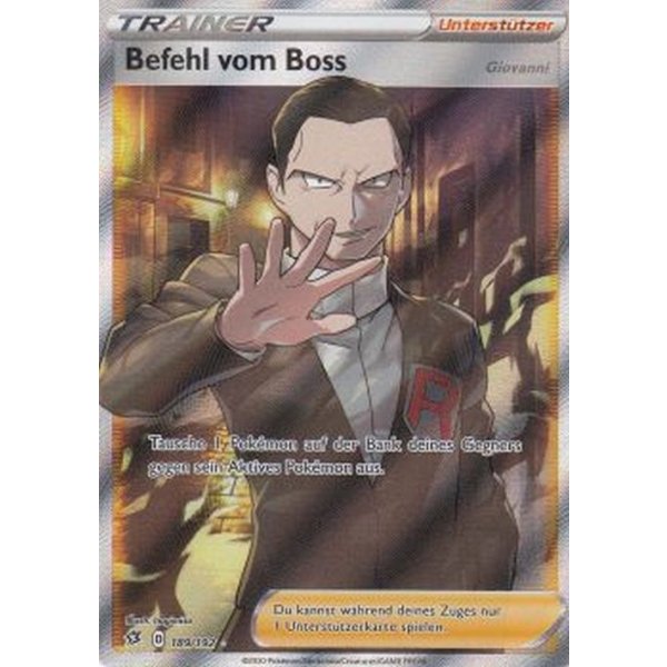 Befehl vom Boss 189/192 FULLART