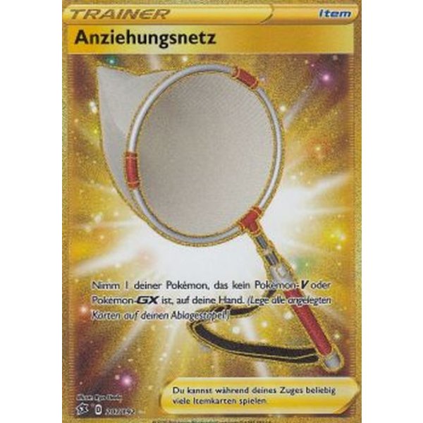 Anziehungsnetz 207/192 GOLDRAND