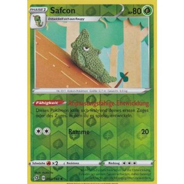 Safcon 002/192 REVERSE HOLO