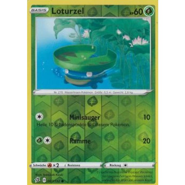 Loturzel 007/192 REVERSE HOLO