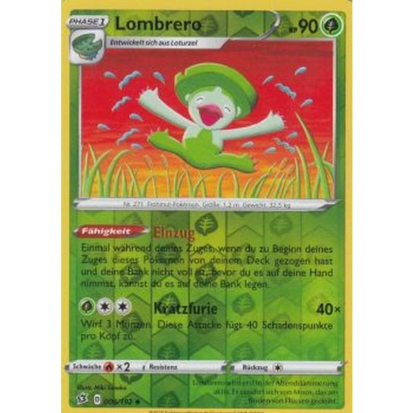 Lombrero 008/192 REVERSE HOLO
