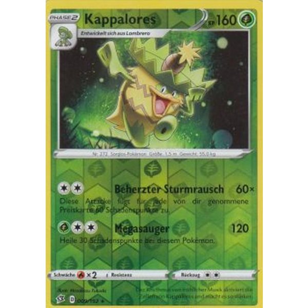 Kappalores 009/192 REVERSE HOLO