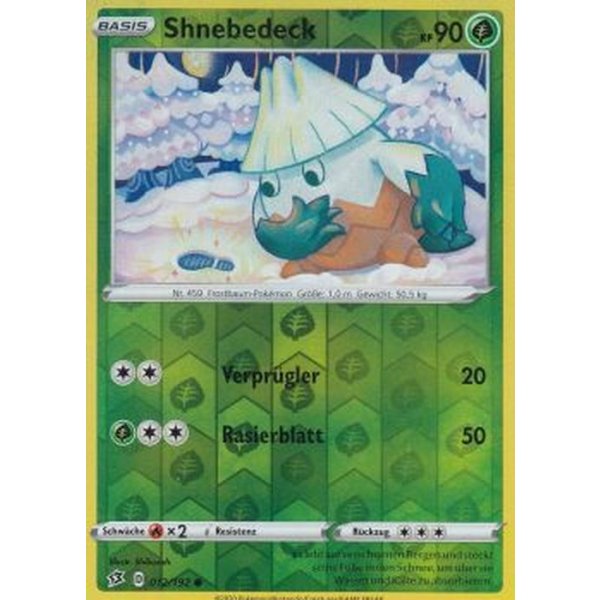 Shnebedeck 012/192 REVERSE HOLO