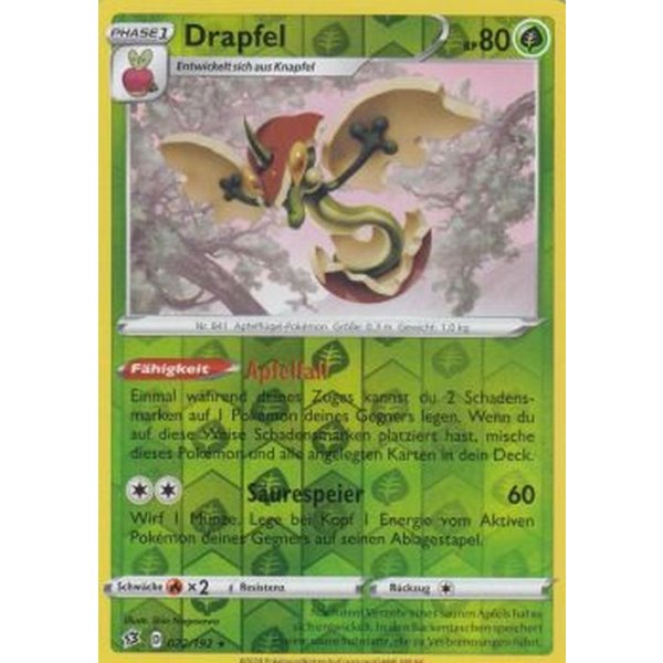 Drapfel 022/192 REVERSE HOLO