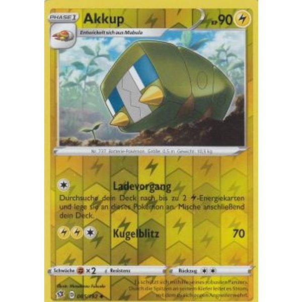 Akkup 065/192 REVERSE HOLO