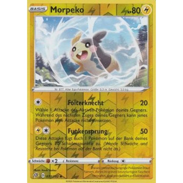 Morpeko 073/192 REVERSE HOLO
