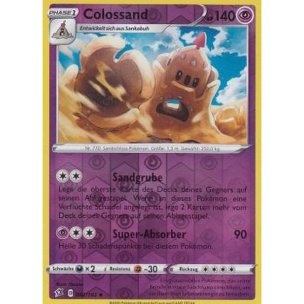 Colossand 082/192 REVERSE HOLO