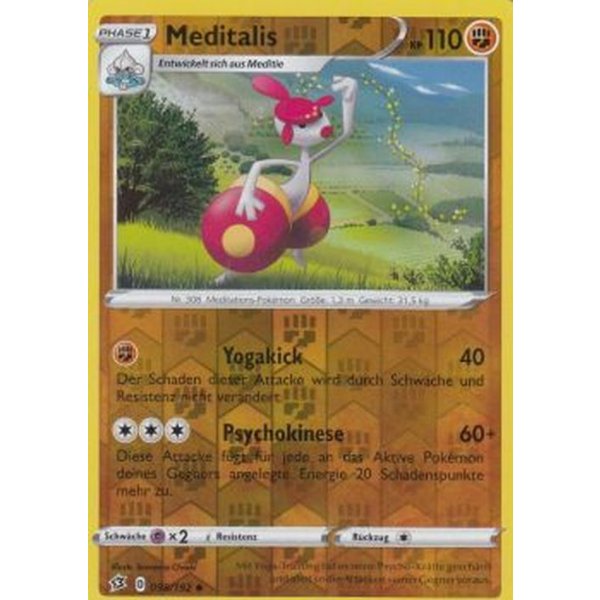 Meditalis 098/192 REVERSE HOLO