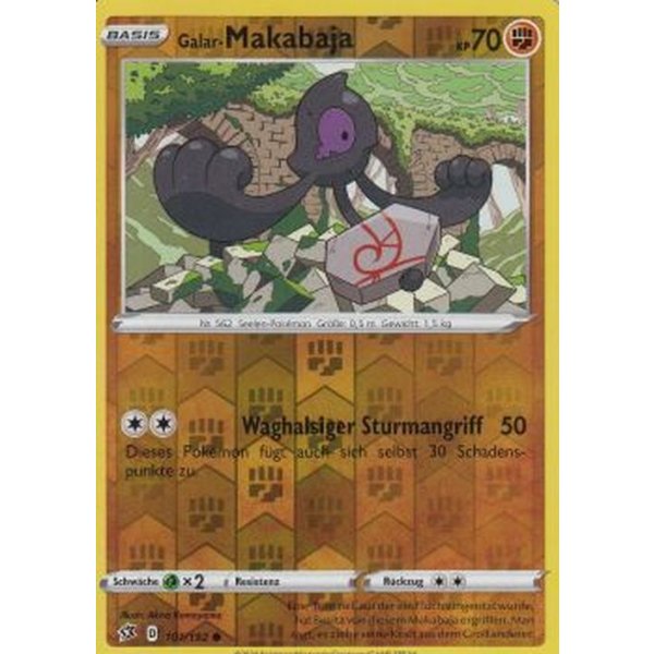 Galar-Makabaja 101/192 REVERSE HOLO