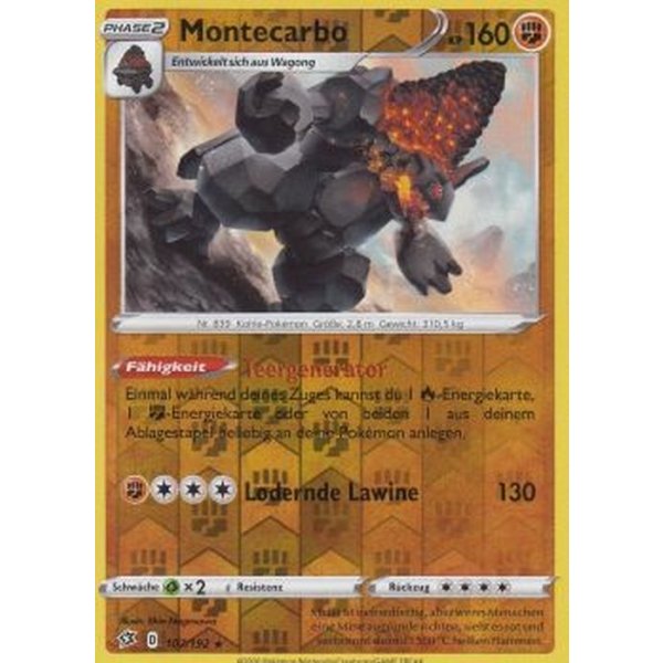 Montecarbo 107/192 REVERSE HOLO