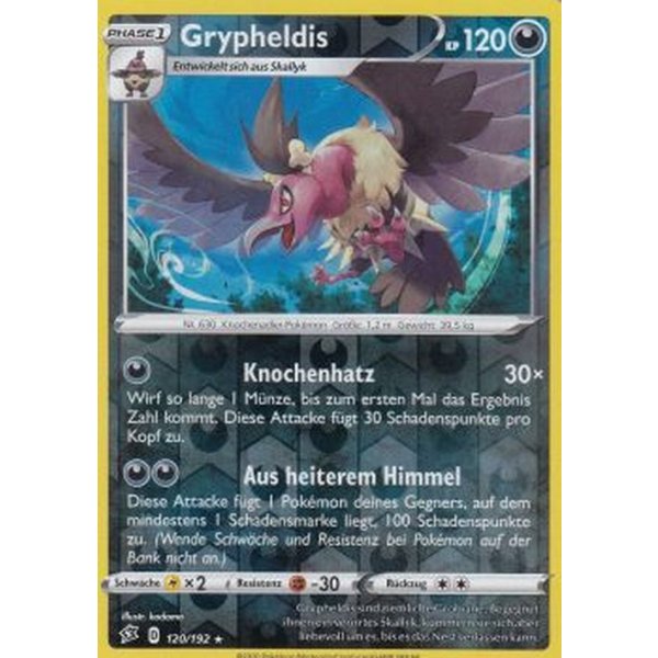 Grypheldis 120/192 REVERSE HOLO