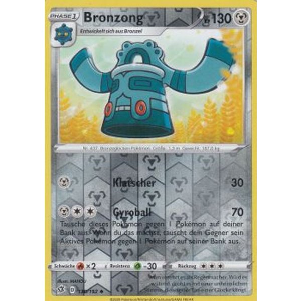 Bronzong 130/192 REVERSE HOLO