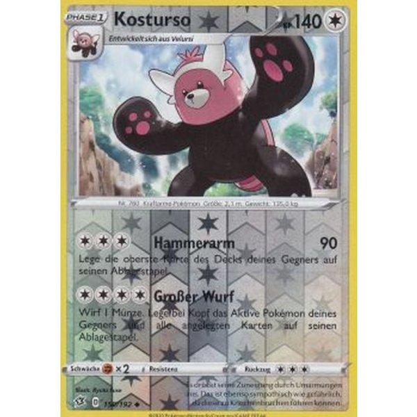 Kosturso 150/192 REVERSE HOLO