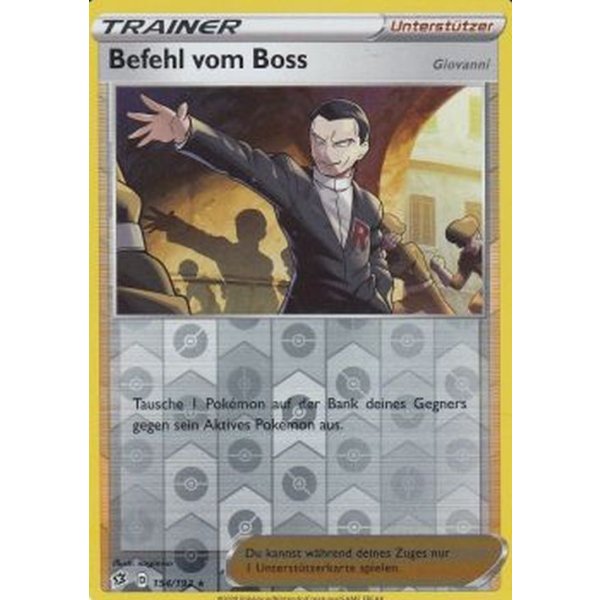Befehl vom Boss 154/192 REVERSE HOLO