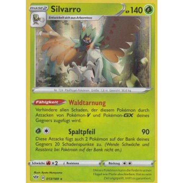 Silvarro 013/189 HOLO