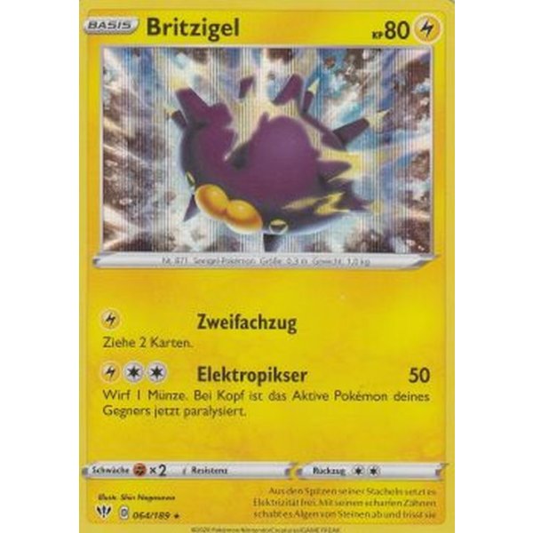 Britzigel 064/189 HOLO
