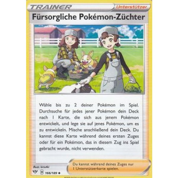 F&uuml;rsorgliche Pok&eacute;mon-Z&uuml;chter 166/189
