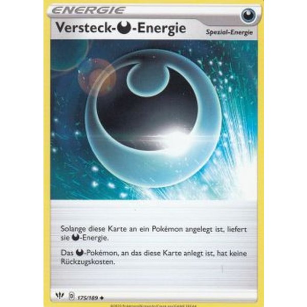 Versteck- Finsternis-Energie 175/189