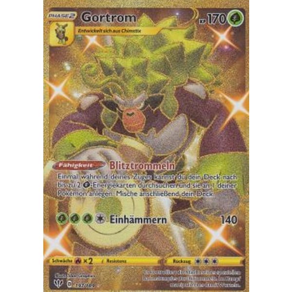 Gortrom 197 189 Gold Flammende Finsternis Pokemon Karte Kaufen