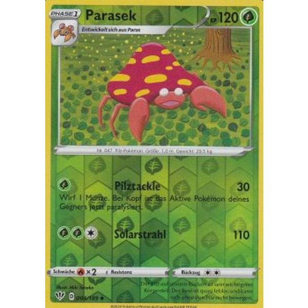 Parasek 004/189 REVERSE HOLO