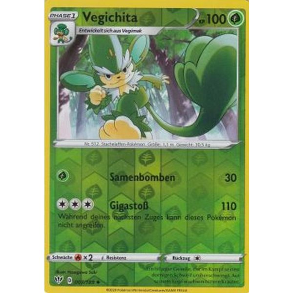 Vegichita 007/189 REVERSE HOLO