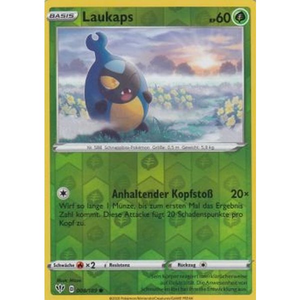Laukaps 008/189 REVERSE HOLO