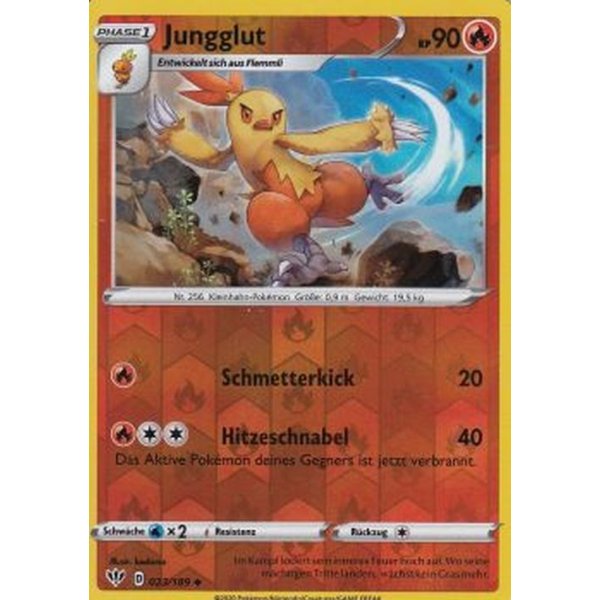 Jungglut 023/189 REVERSE HOLO
