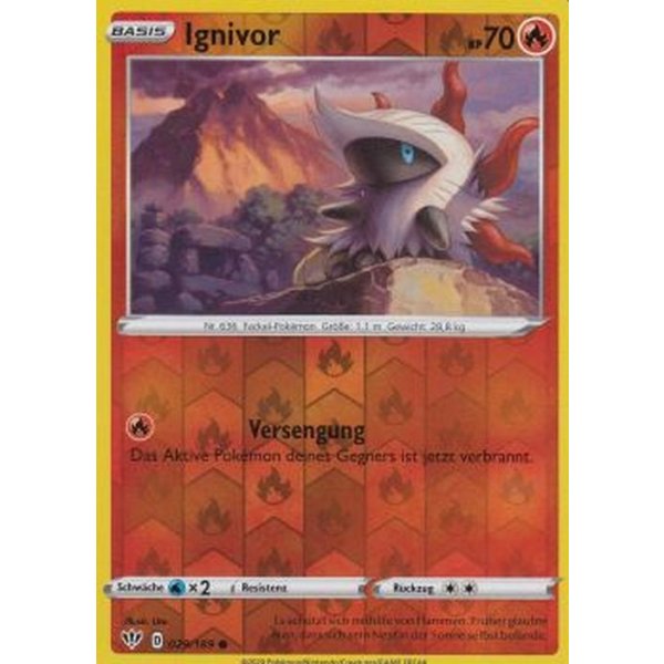 Ignivor 029/189 REVERSE HOLO