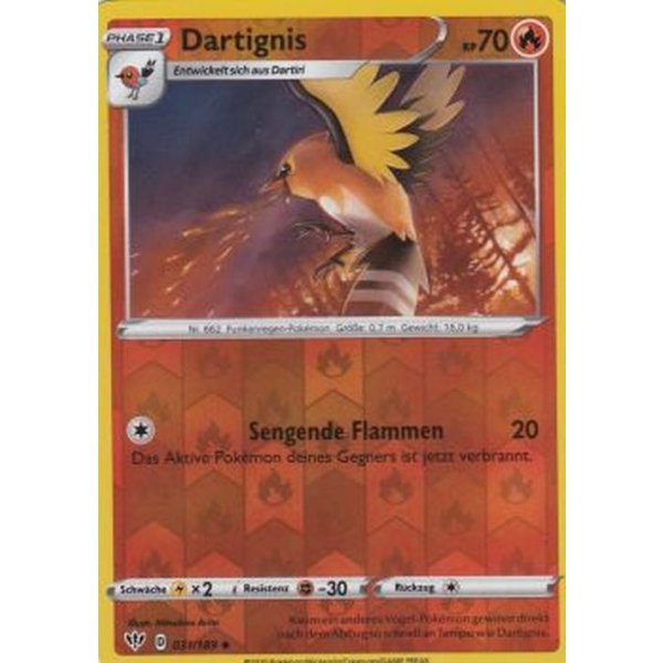Dartignis 031/189 REVERSE HOLO