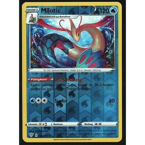Milotic 039/189 REVERSE HOLO