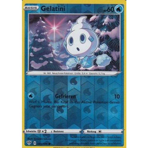 Gelatini 045/189 REVERSE HOLO
