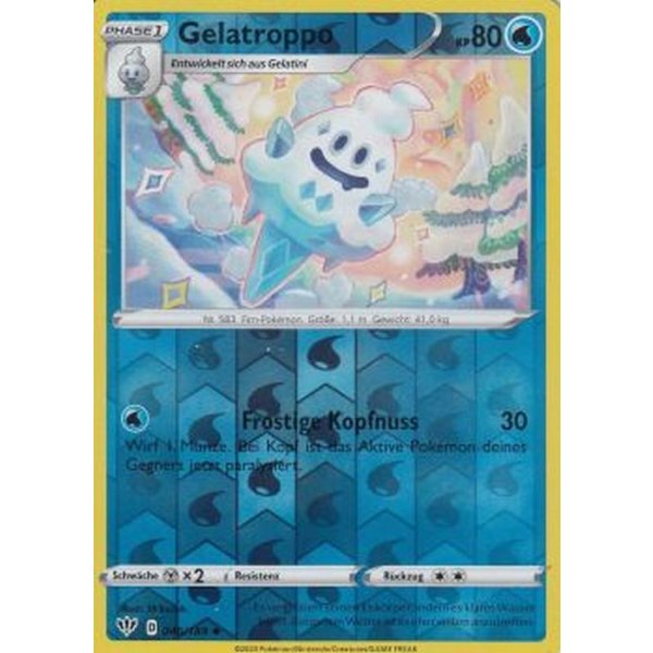 Gelatroppo 046/189 REVERSE HOLO