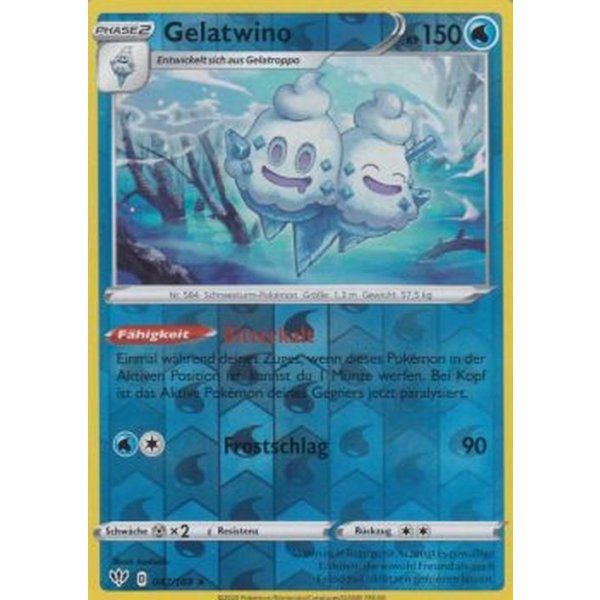Gelatwino 047/189 REVERSE HOLO