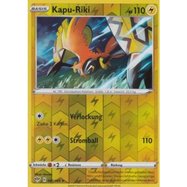 Kapu-Riki 061/189 REVERSE HOLO