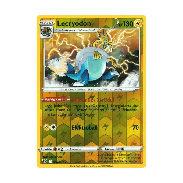 Lecryodon 066/189 REVERSE HOLO