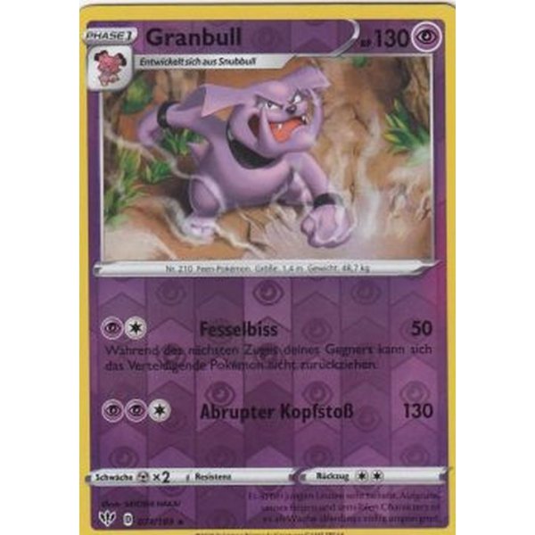 Granbull 071/189 REVERSE HOLO