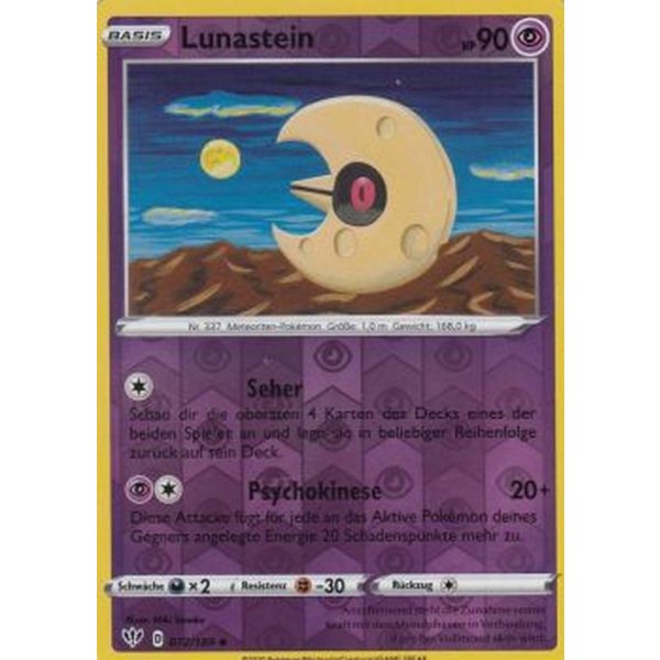 Lunastein 072/189 REVERSE HOLO