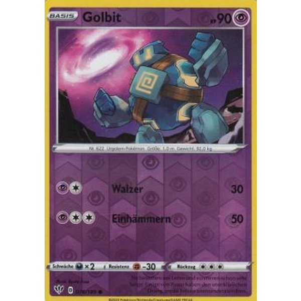 Golbit 076/189 REVERSE HOLO