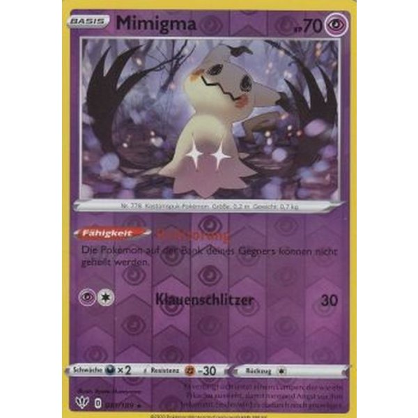 Mimigma 081/189 REVERSE HOLO