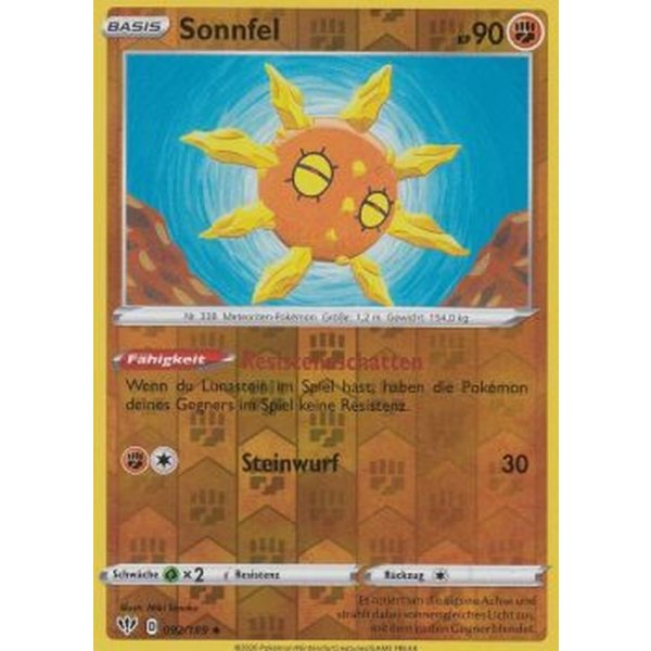Sonnfel 092/189 REVERSE HOLO