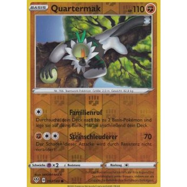 Quartermak 097/189 REVERSE HOLO