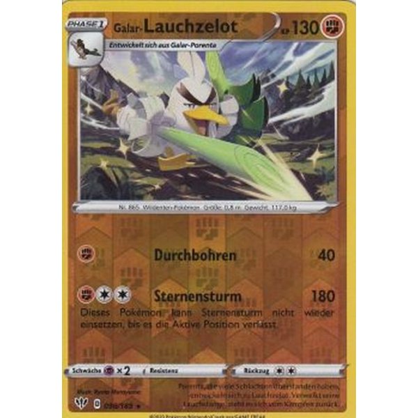 Galar-Lauchzelot 098/189 REVERSE HOLO