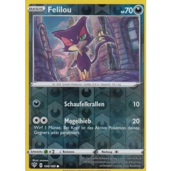 Felilou 106/189 REVERSE HOLO