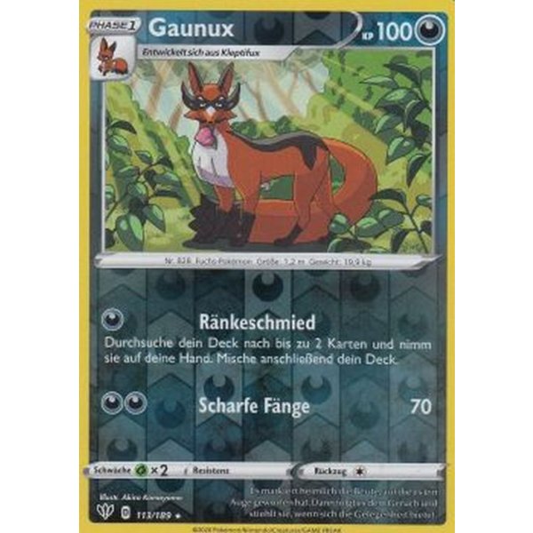 Gaunux 113/189 REVERSE HOLO
