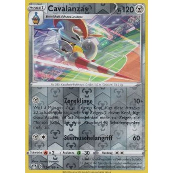 Cavalanzas 124/189 REVERSE HOLO