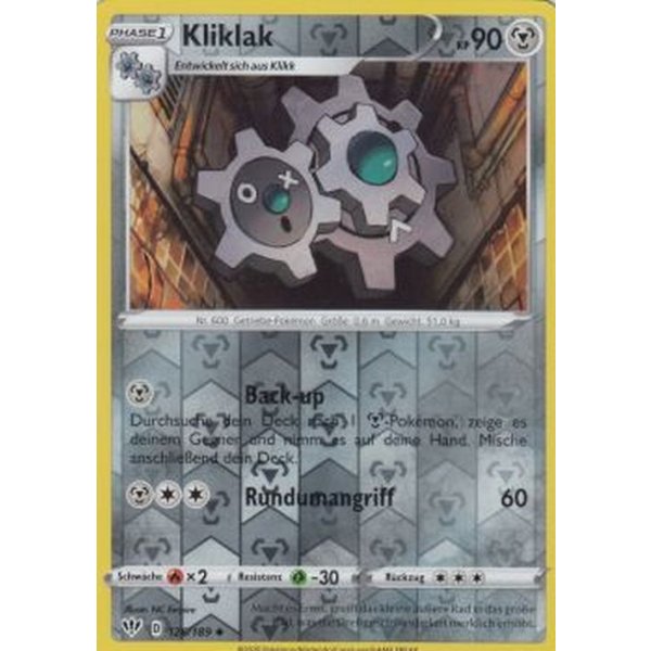 Kliklak 126/189 REVERSE HOLO