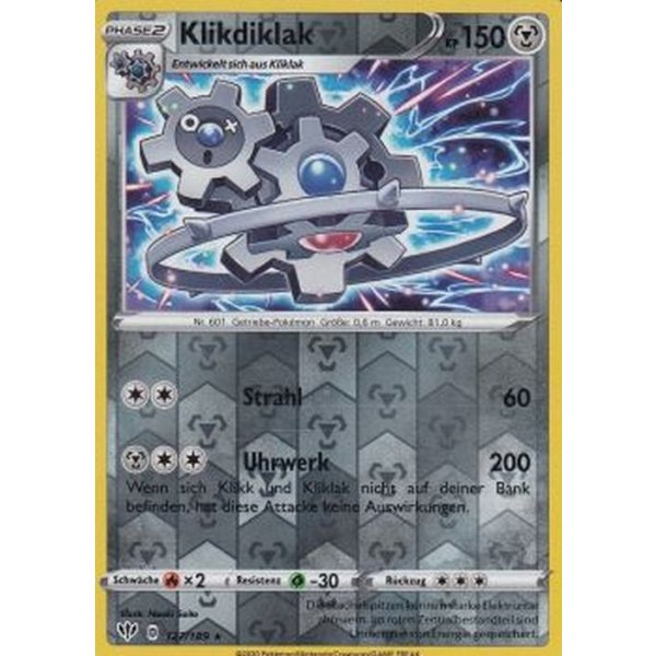 Klikdiklak 127/189 REVERSE HOLO